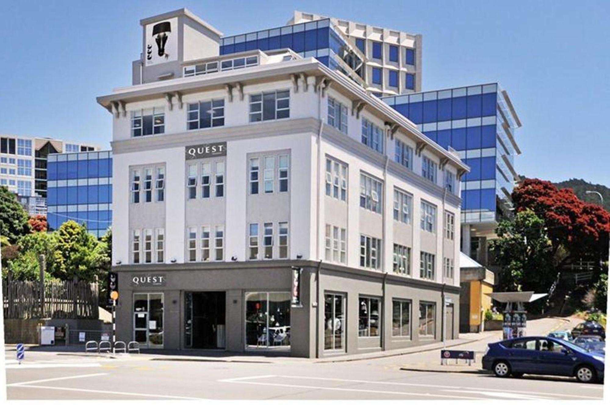 Aparthotel Quest On Thorndon Wellington Exterior foto